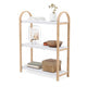 Umbra Bellwood Freestanding Shelf 3 Tier White & Natural