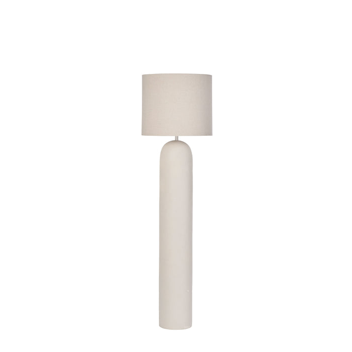 Amalfi Cirella Floor Lamp White