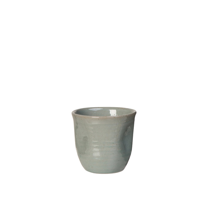 Leaf & Bean Cappuccino Cup Blue