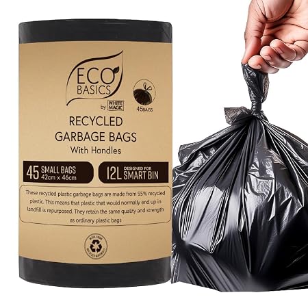 Recycled Garbage Bin Bags 12L - 45Bags/Roll