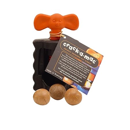 "CRACK-A-MAC" MACADAMIA NUT CRACKER