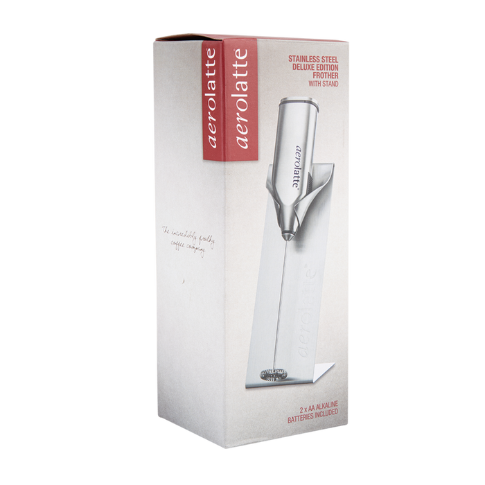 PROFESSIONAL S/S MILK FROTHER W/STAND STAINLESS STEEL