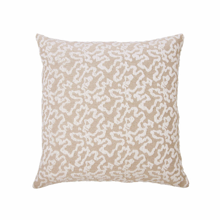 Amalfi River Cushion Grey & Ivory