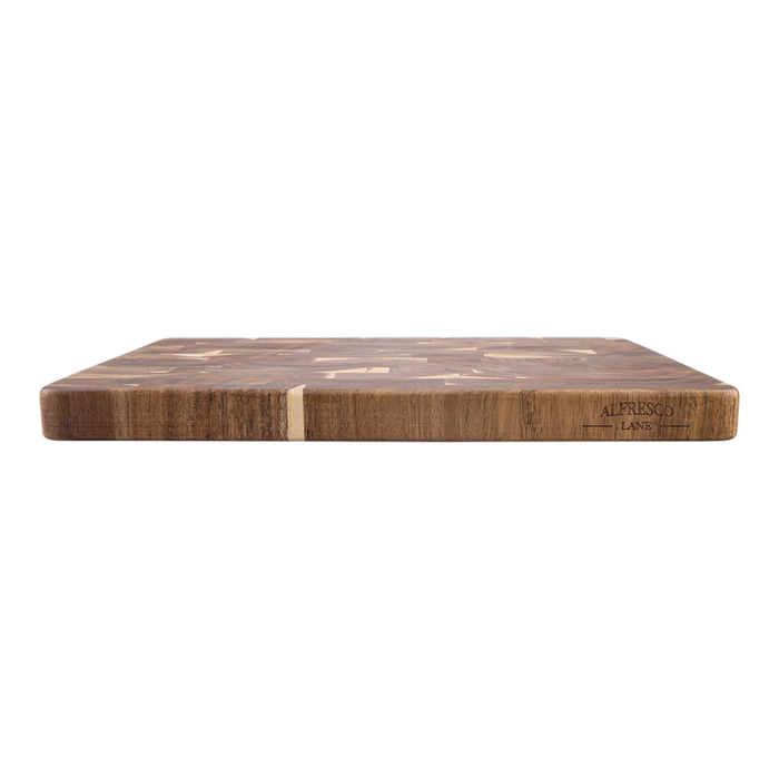 ACACIA WOOD END GRAIN CUTTING BOARD 40 X 30 X 3CM