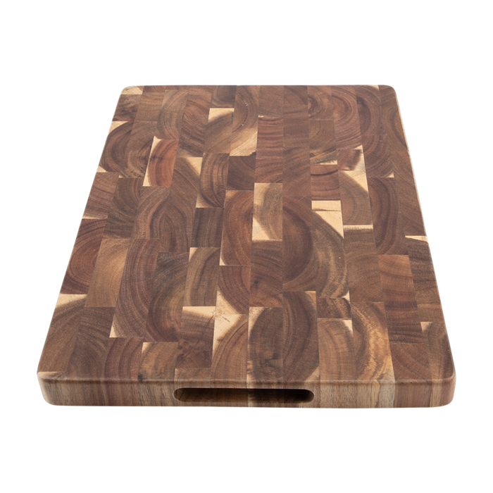 ACACIA WOOD END GRAIN CUTTING BOARD 40 X 30 X 3CM