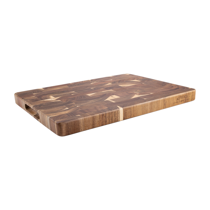 ACACIA WOOD END GRAIN CUTTING BOARD 40 X 30 X 3CM