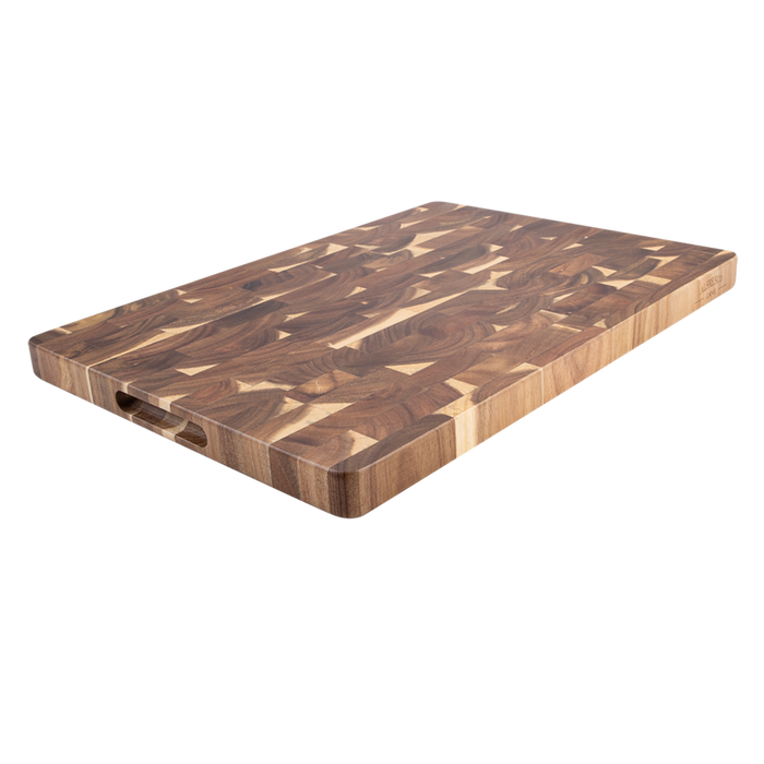 ACACIA WOOD END GRAIN CUTTING BOARD 50 X 35 X 3CM