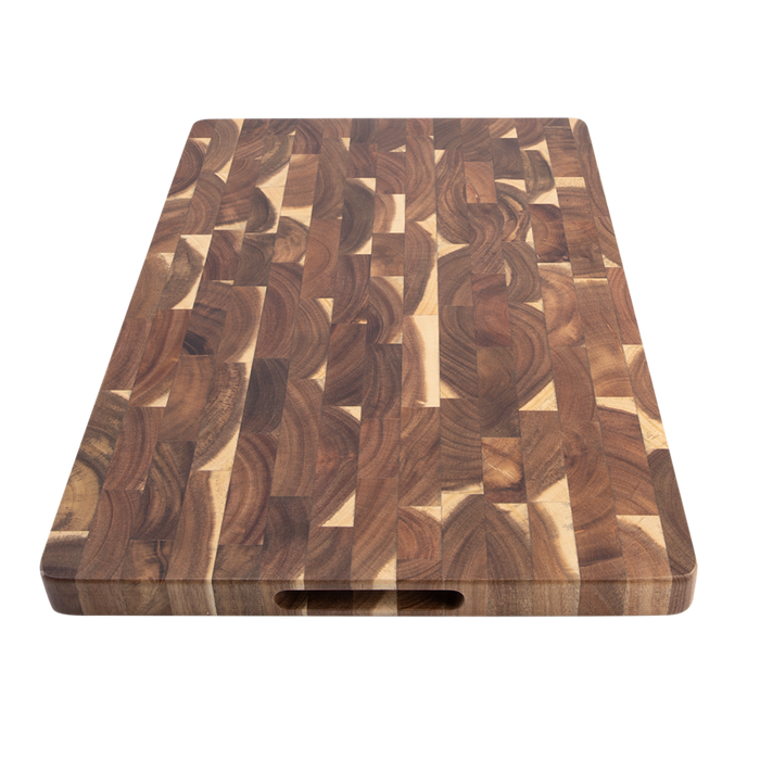 ACACIA WOOD END GRAIN CUTTING BOARD 50 X 35 X 3CM