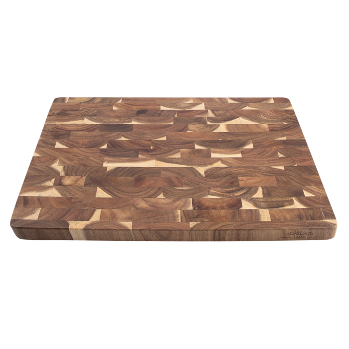 ACACIA WOOD END GRAIN CUTTING BOARD 50 X 35 X 3CM