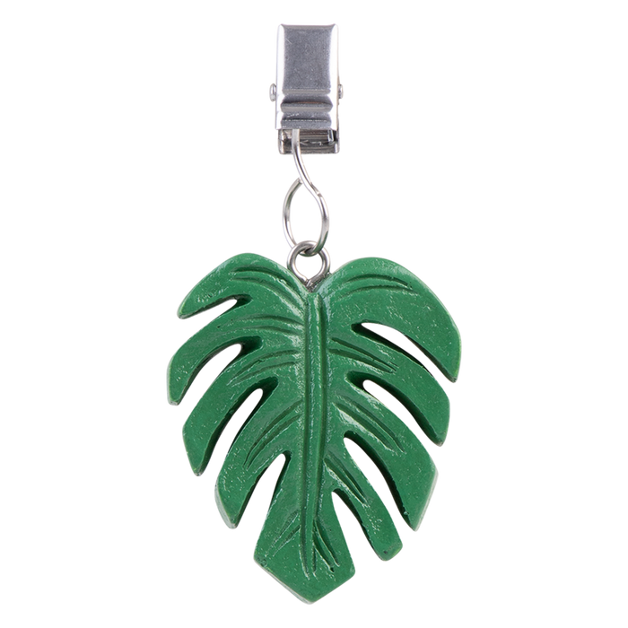 TABLECLOTH WEIGHTS SET 4 - MONSTERA LEAF GREEN