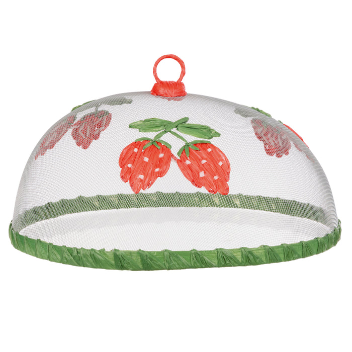 Emporium Strawberry Fields Food Cover Red & Green