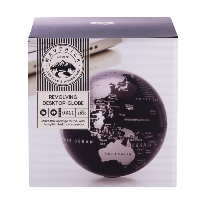 Maverick Revolving Globe Black