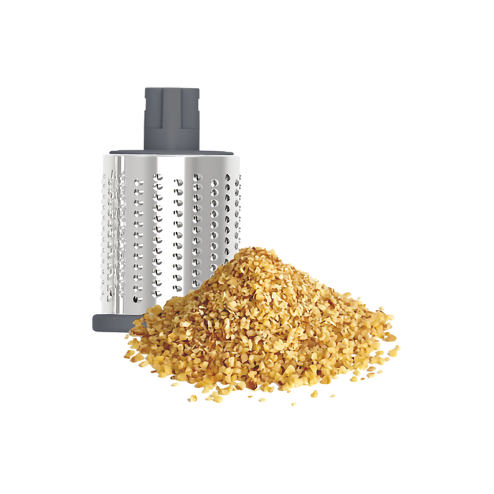DRUM GRATER SUCTION BASE W/3 BLADES WHITE/GREY