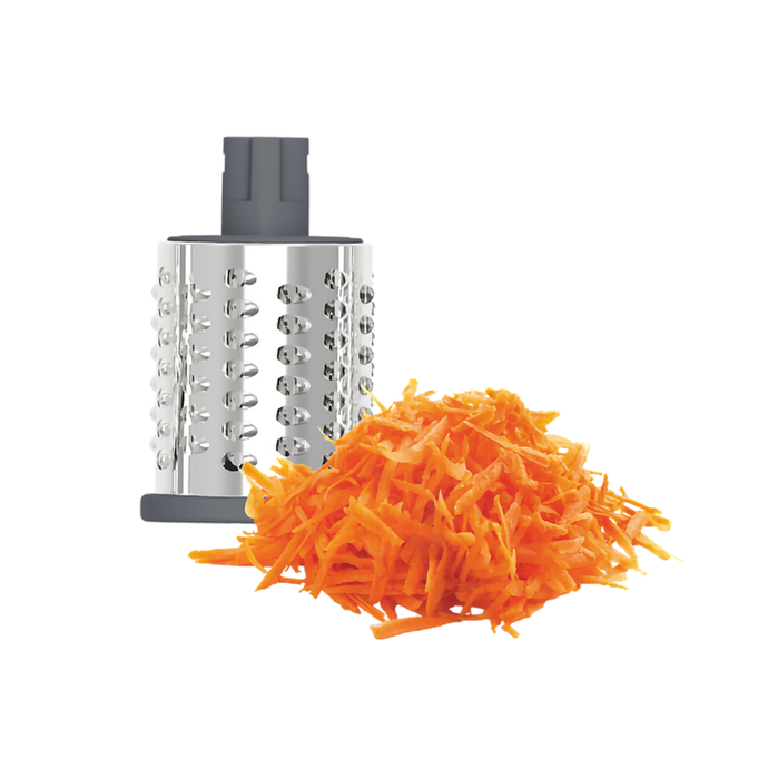 DRUM GRATER SUCTION BASE W/3 BLADES WHITE/GREY