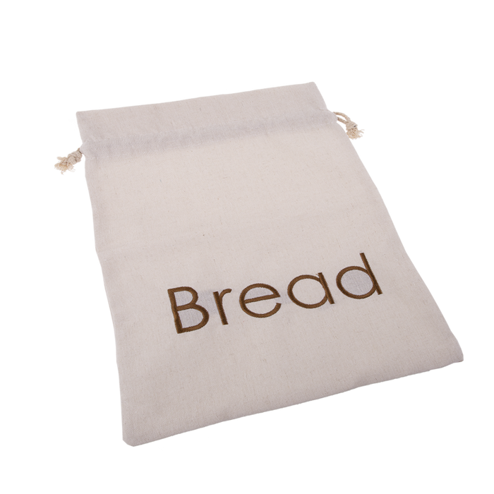 BREAD BAG EMBROIDERED 27.5 X 39CM