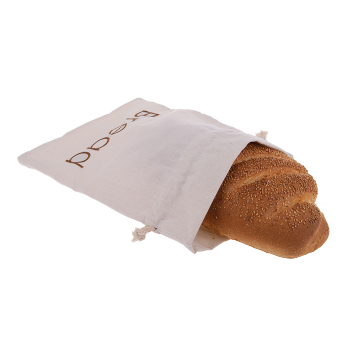 BREAD BAG EMBROIDERED 27.5 X 39CM