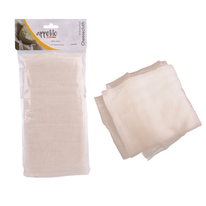 CHEESECLOTH UNBLEACHED (2.5SQ METRES)