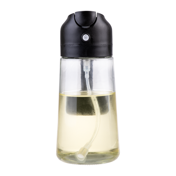 DUAL FUNCTION OIL SPRAYER & POURER BLACK