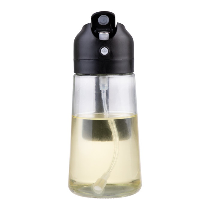 DUAL FUNCTION OIL SPRAYER & POURER BLACK