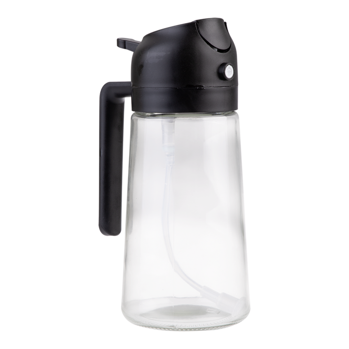 DUAL FUNCTION OIL SPRAYER & POURER BLACK