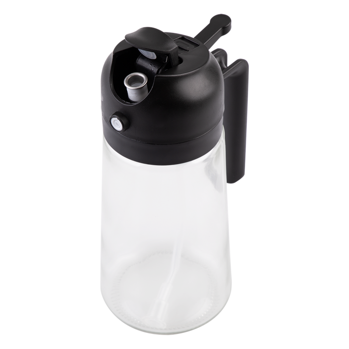 DUAL FUNCTION OIL SPRAYER & POURER BLACK