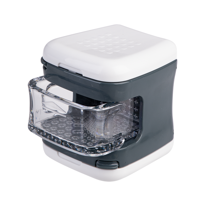GARLIC CUBE DICER/SLICER CHARCOAL & WHITE