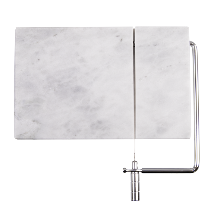 GREY MARBLE CHEESE BOARD SLICER 20 X 13CM