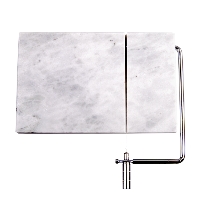 GREY MARBLE CHEESE BOARD SLICER 20 X 13CM