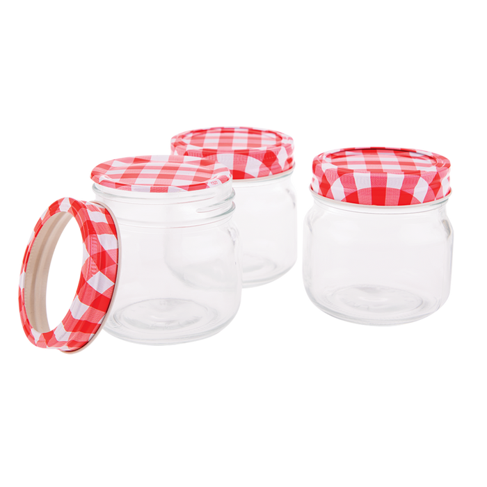 PRESERVING JARS 250ML SET 6