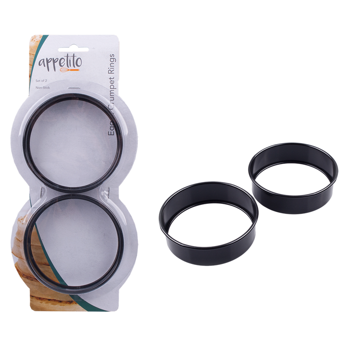 N/S EGG/CRUMPET RINGS SET 2