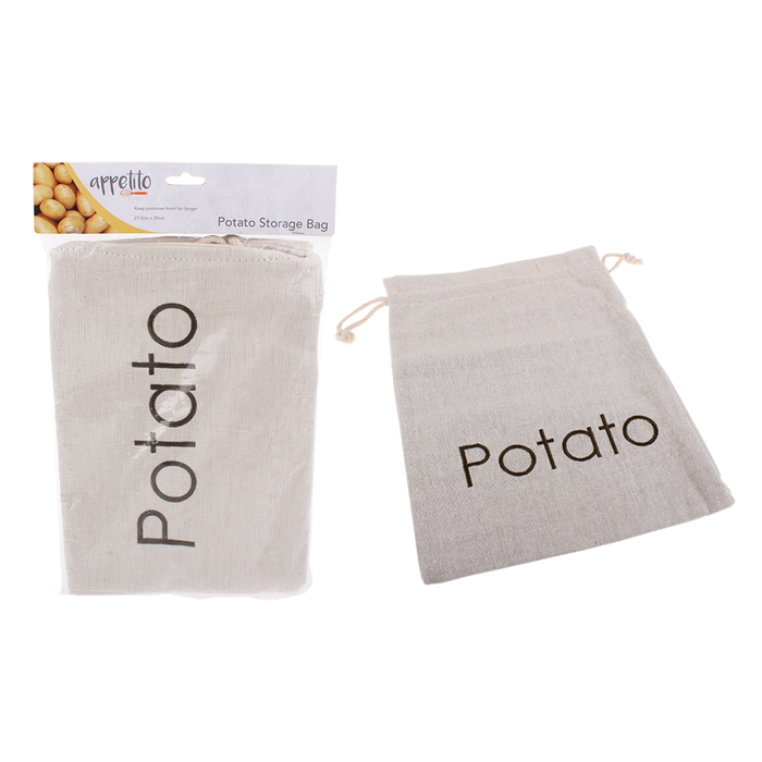 POTATO BAG EMBROIDERED 27.5 X 39CM