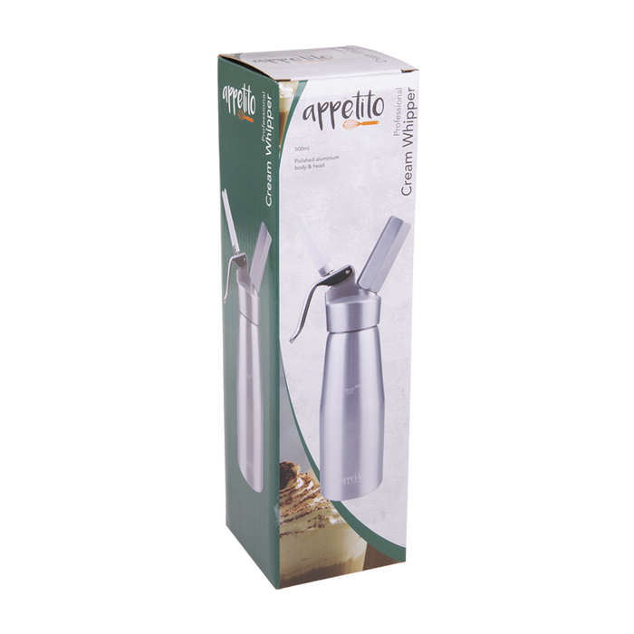 "APPETITO" PROFESSIONAL CREAM WHIPPER 500ML