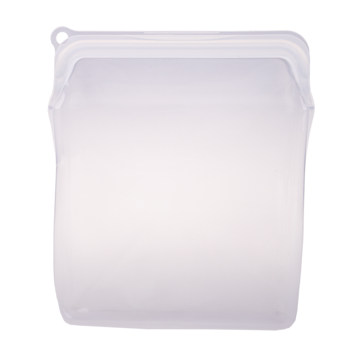 SILICONE EXTRA LARGE 1960ML FOOD STORAGE BAG WHITE