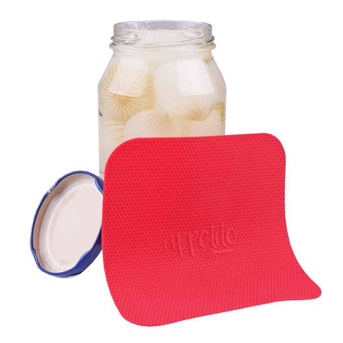 SILICONE JAR OPENER RED