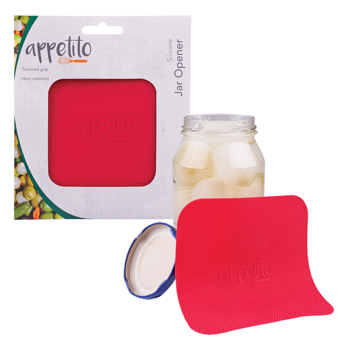SILICONE JAR OPENER RED