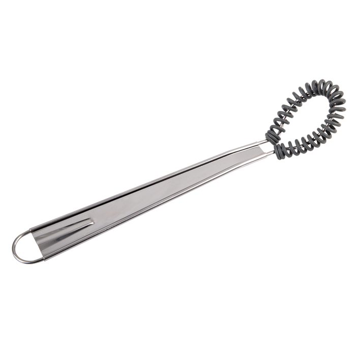 SILICONE LITTLE GEM SAUCE WHISK CHARCOAL GREY