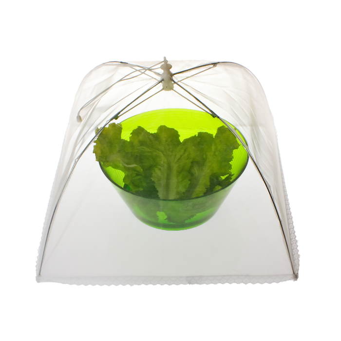 41CM SQ. NYLON NET FOOD COVER WHITE