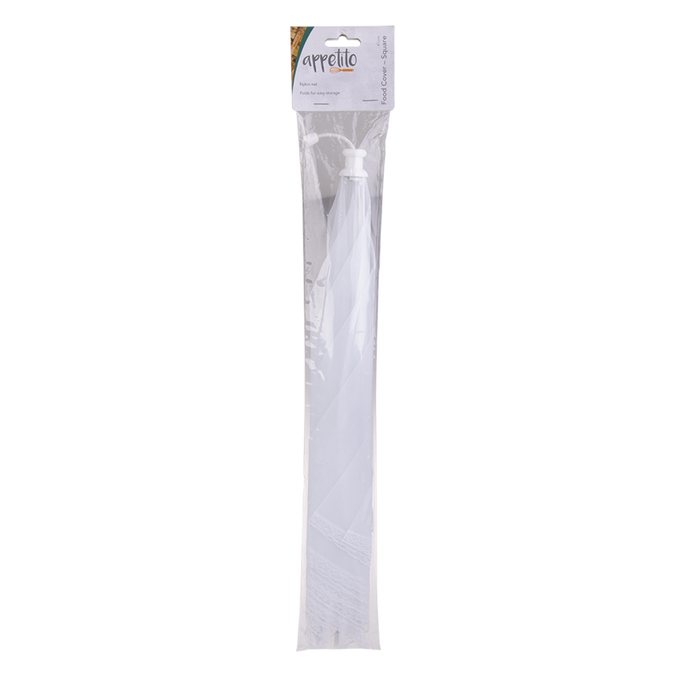 41CM SQ. NYLON NET FOOD COVER WHITE
