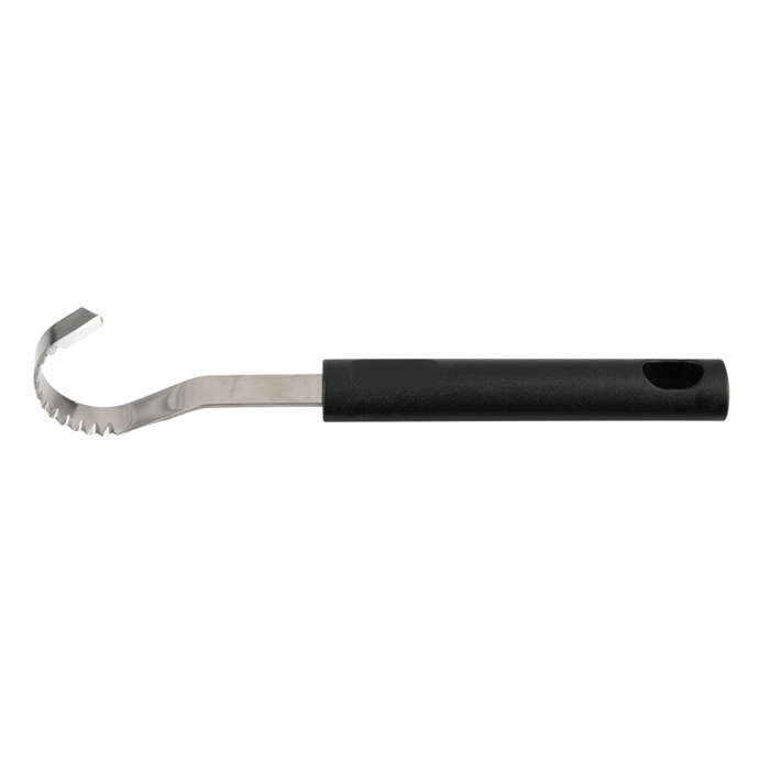 S/S BUTTER CURLER W/ BLACK HANDLE