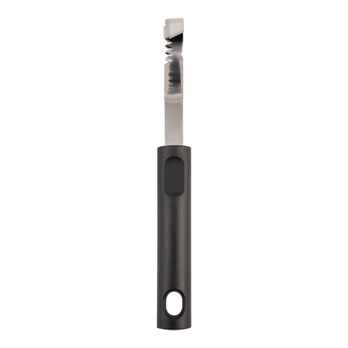 S/S BUTTER CURLER W/ BLACK HANDLE