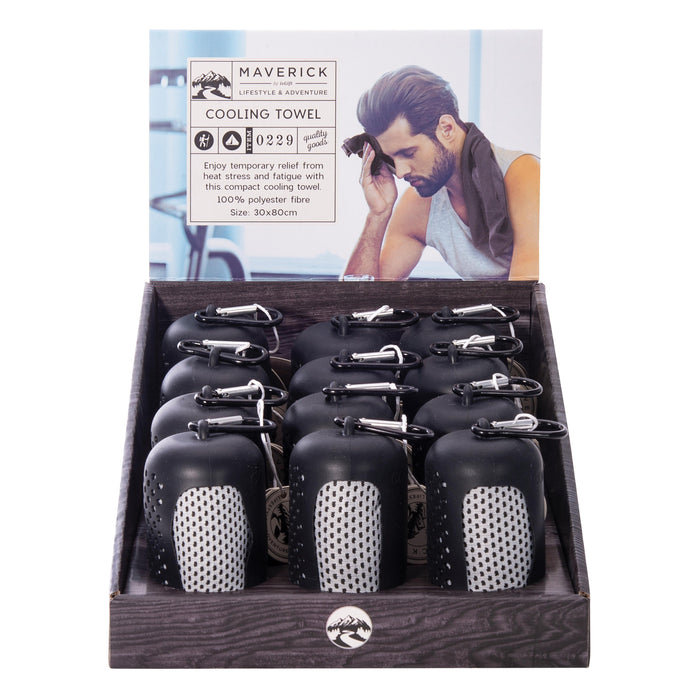 Maverick Cooling Towel CDU 12pcs Grey