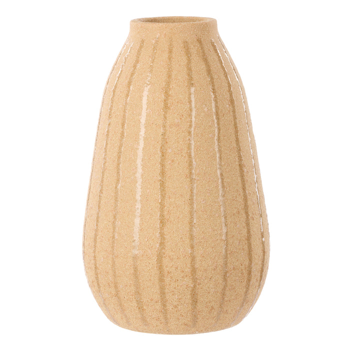 Amalfi Henry Ceramic Vase Large Beige