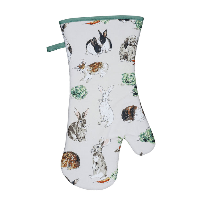 Ulster Weavers Rabbit Patch Gauntlet Oven Glove Multi-Coloured