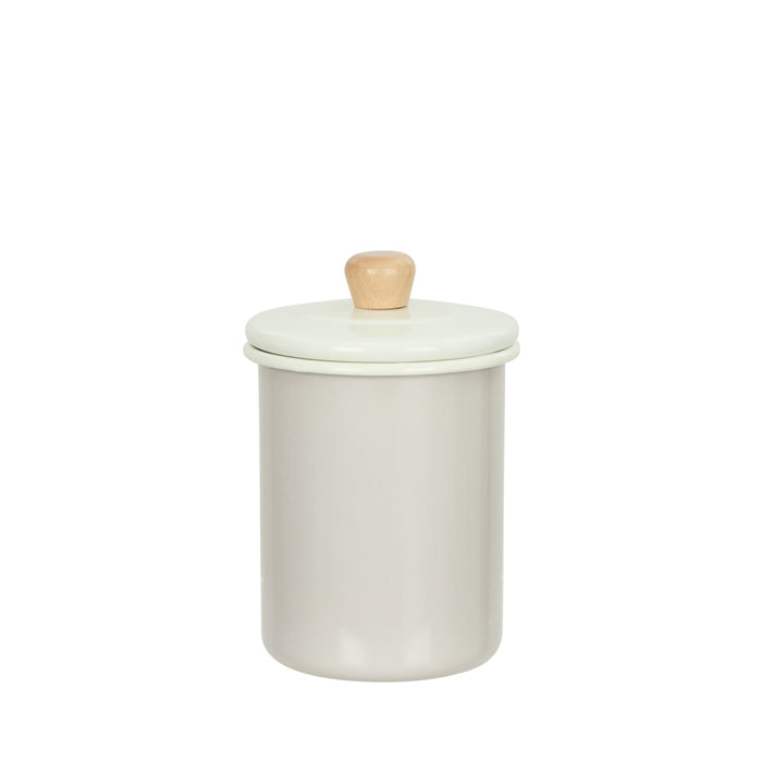 Davis & Waddell Daylesford Enamel Canister 1.7L Cream
