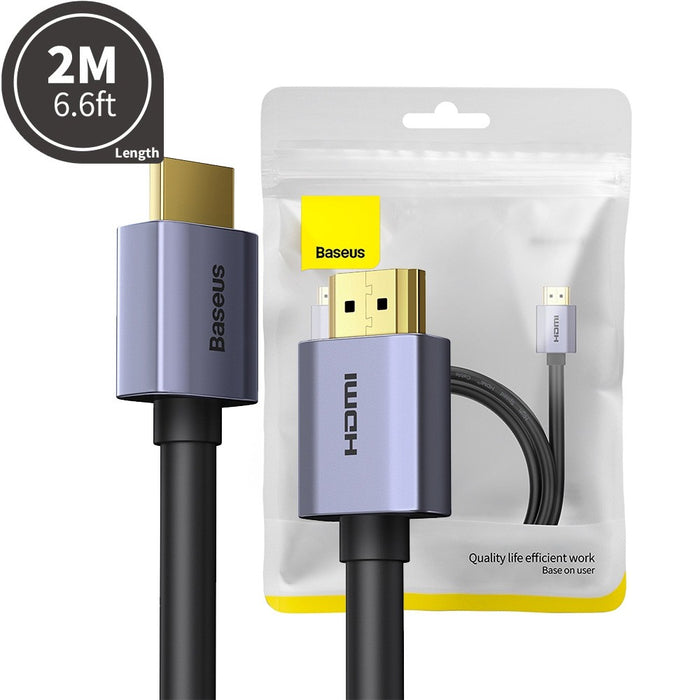 Baseus High Definition Series Graphene HDMI to HDMI 4K Adapter Cable 2M-Black