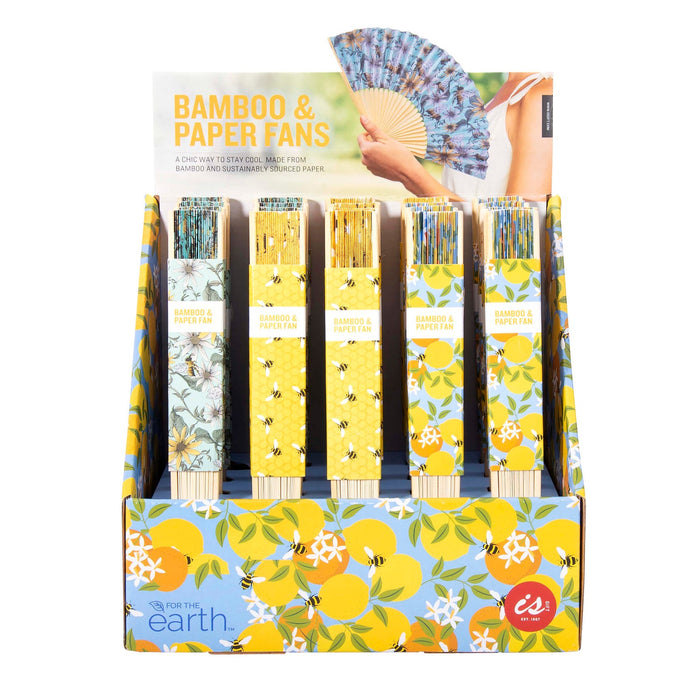 isGift Bamboo & Paper Fans