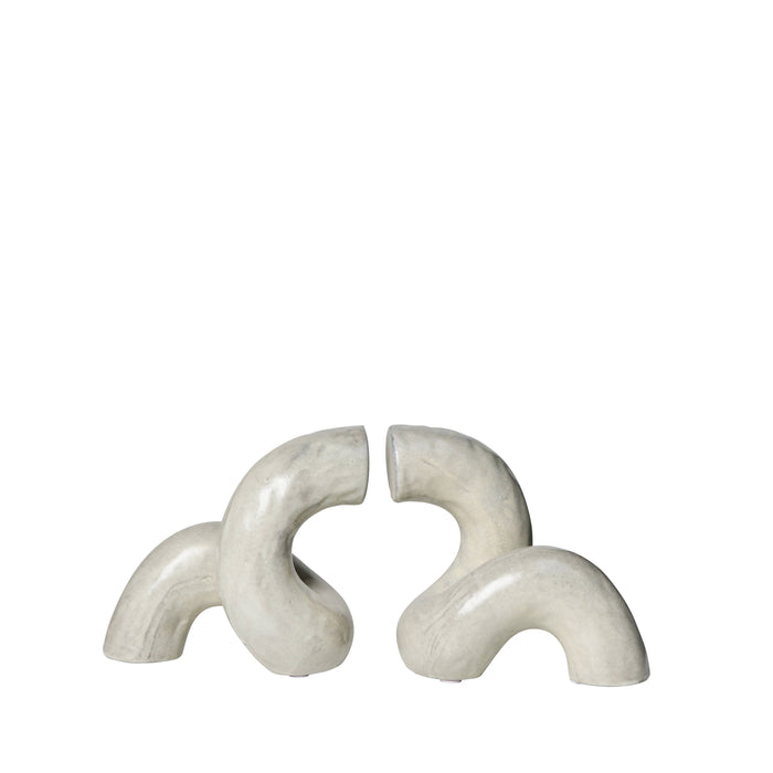 Amalfi Rowan Bookend Off White