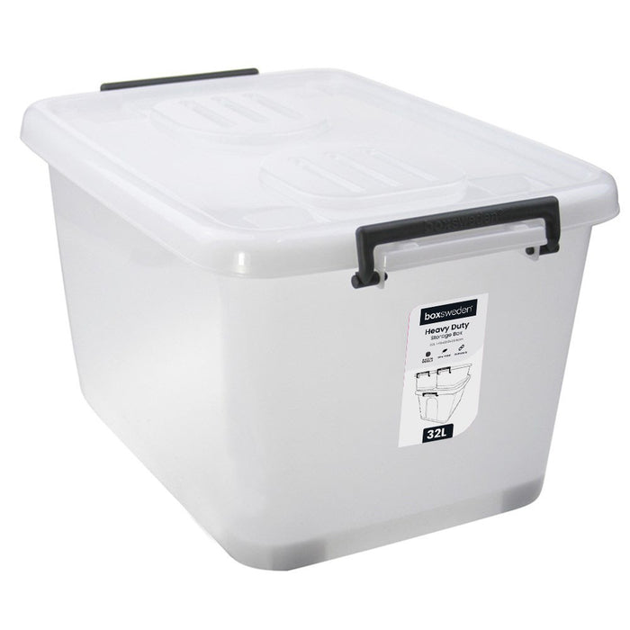 Boxsweden Heavy Duty Storage Box 32L 48X33.5X26.5Cm