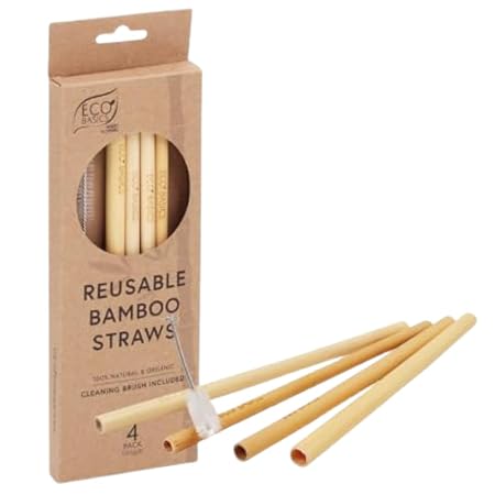 Eco Basics Reusable Bamboo Straws