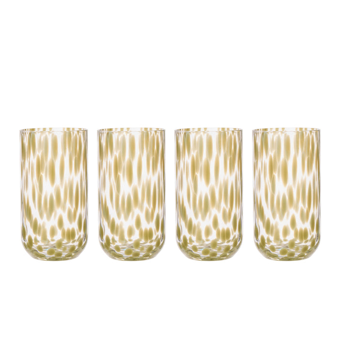 Davis & Waddell Calani 4pcs Set Tumbler Green